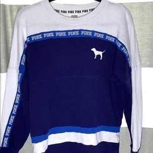 PINK multicolored long sleeve t-shirt